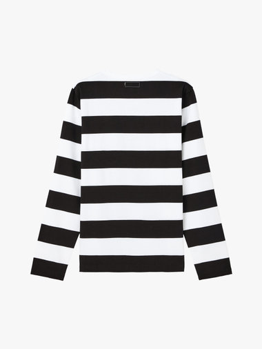 メンズ 太ボーダー コットン 長袖 Tシャツ "Coulos"