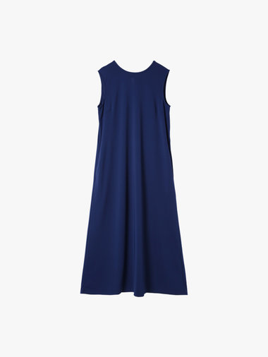 【Outlet】バックリボンジャージードレス