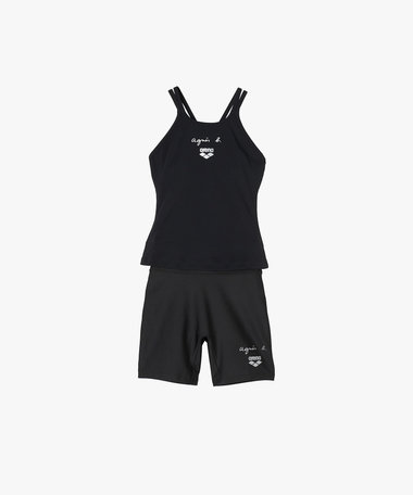 agnes b. x arena フィットネスセパレート 水着