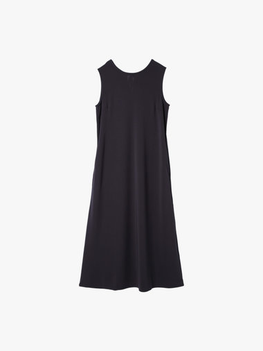 【Outlet】バックリボンジャージードレス