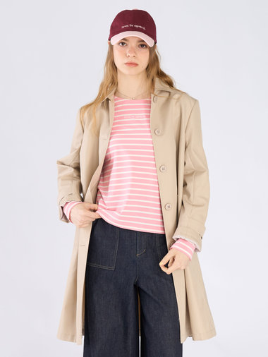 ツイル Aライン コート "Pimilico"