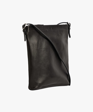 ロゴ ラムスキンレザー ショルダーバッグ "Joan"