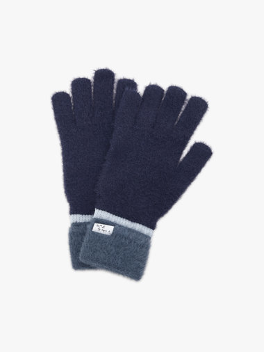 【Outlet】バイカラー ニット グローブ