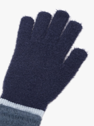 【Outlet】バイカラー ニット グローブ