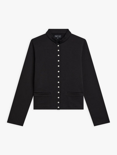 コットン メルトン スタンドカラー ブルゾン ”Tambourin”