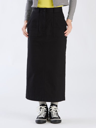 【Outlet】コットンストレッチチノスカート