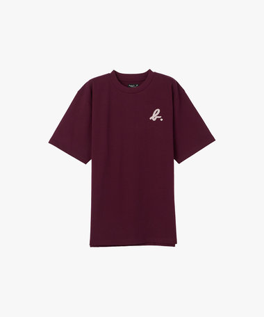 メンズ "b."刺繍 半袖 Tシャツ