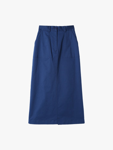 【Outlet】コットンストレッチチノスカート