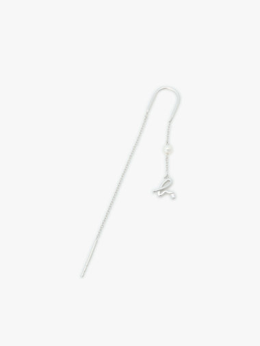 【Outlet】H925 "b." ロゴ ピアス "Iconic - thin and tiny"