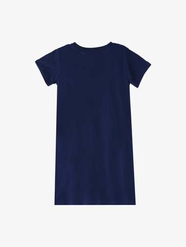 【Outlet】S179 E ROBE キッズ ロゴワンピース