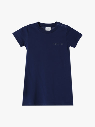 【Outlet】S179 L ROBE ベビー ロゴワンピース