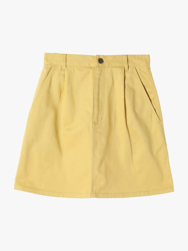 【Outlet】コットンツイルミニスカート