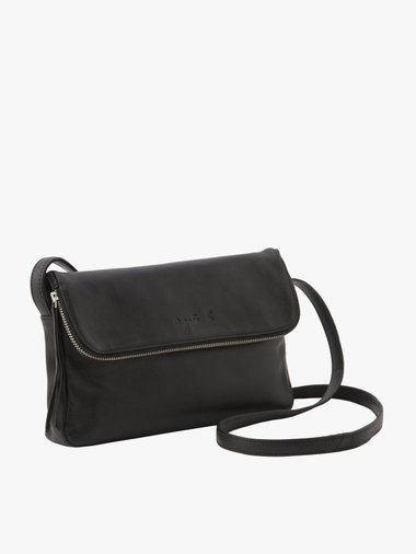 ラムスキンレザー ショルダーバッグ "Asya"