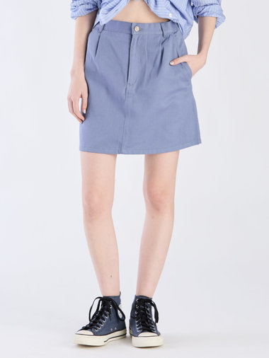 【Outlet】コットンツイルミニスカート