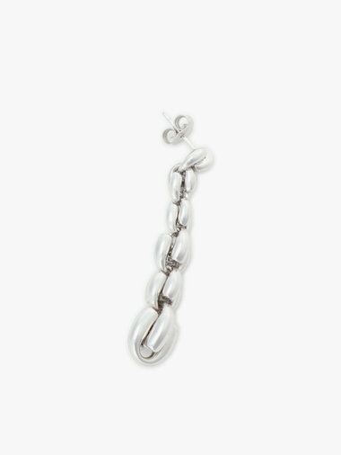 【Outlet】チェーン ピアス "Iconic - Hollow Silver Chain"