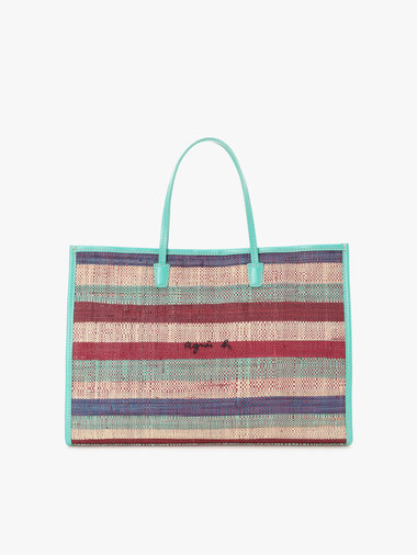 ラフィア ミディアム トートバッグ WAX35-02