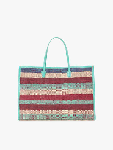 ラフィア ミディアム トートバッグ WAX35-02