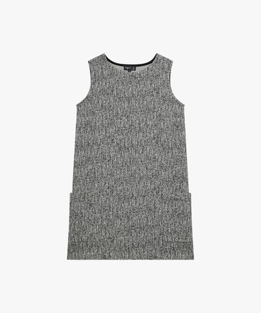 ノースリーブ ミディアムワンピース "Mat"