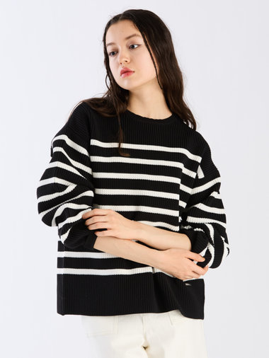 【Outlet】スポンジニットプルオーバー