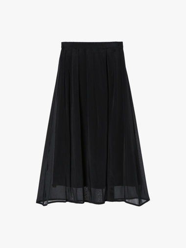 【Outlet】シャンブレー ロング スカート