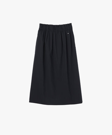 ウエスト ギャザー フリル ロング スカート