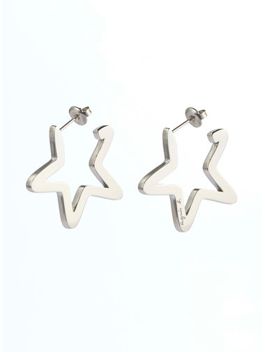 スターモチーフ ピアス "Rock Star"