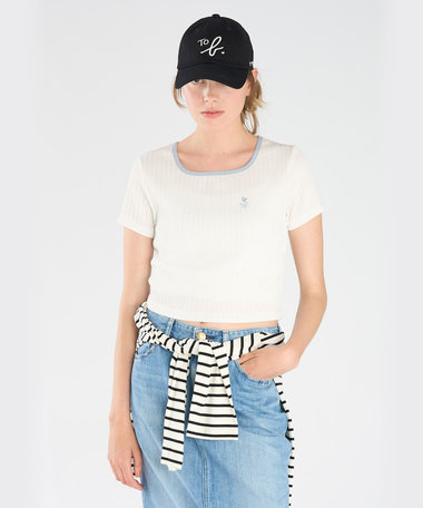 ハート ロゴ コンパクト Tシャツ