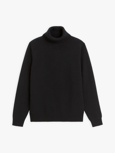 カシミヤ タートルネック 長袖 ニット プルオーバー "Senga"