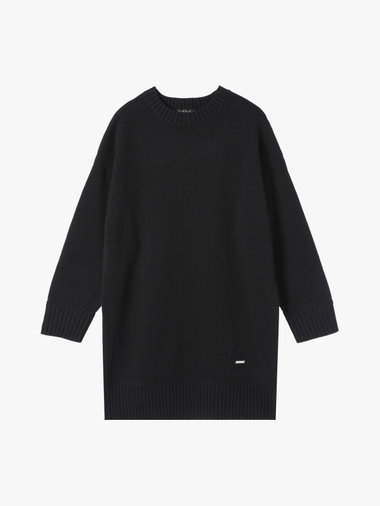 【Outlet】ソフトニットミニワンピース