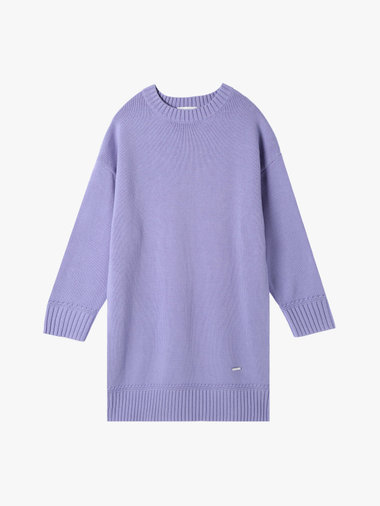 【Outlet】ソフトニットミニワンピース