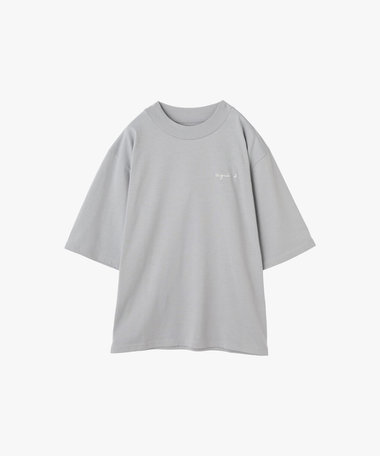 メンズ ロゴ 刺繍 コットン 半袖 Tシャツ "Horace"