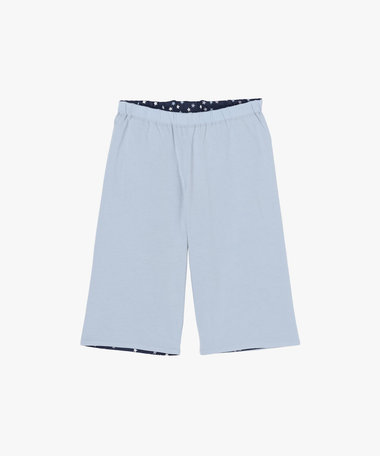 キッズ プリント コットン リバーシブル ハーフ パンツ "Hawai"