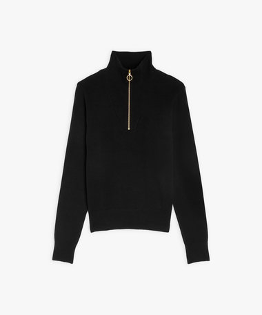 J155 SWEAT コットンニットジップスウェット