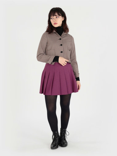【Outlet】 プリーツミニスカート