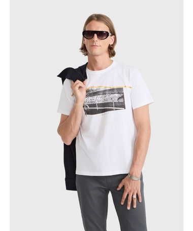 フォトプリント オーガニックコットン 半袖 Tシャツ "Le Mixte"