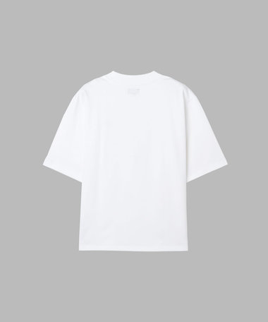 メンズ ロゴ 刺繍 コットン 半袖 Tシャツ "Horace"