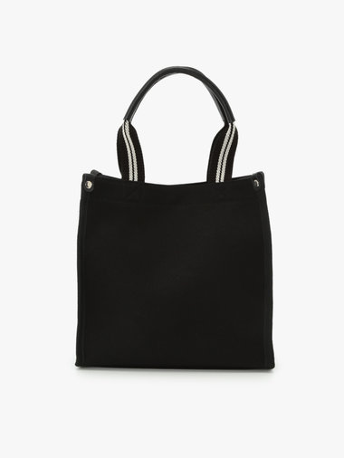 ロゴ レザーネーム ミニ トートバッグ