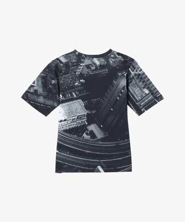 キッズ フォトプリント コットン 5分袖 Tシャツ