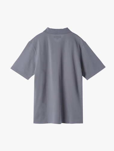 メンズ アイコニック 刺繍 コットン 半袖 ポロシャツ "Lezard"