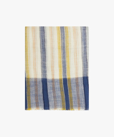 ストライプ コットン ストール "Andra"