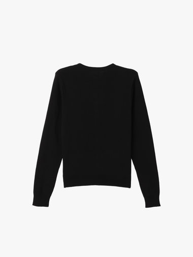 コットン ニット 長袖 カーディガンプレッション "Swing Nacre"