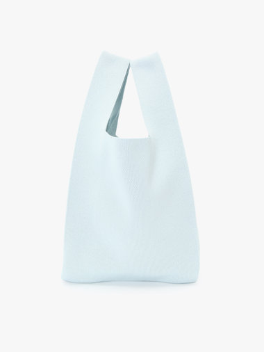 ニット ロゴ トートバッグ