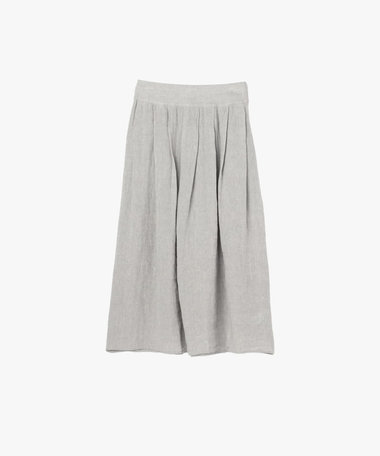 リネン ロング フレア スカート "Grand Hotel"