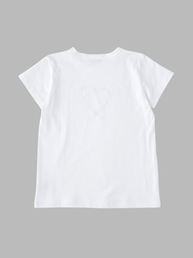 キッズ アイコニック コットン 半袖 Tシャツ "Sarajevo heart"