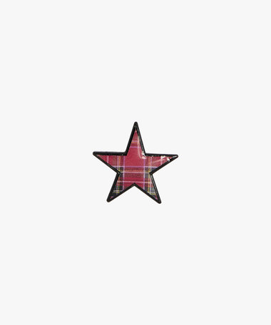 タータンチェック スター ピン "Estrella"