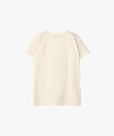 キッズ ロゴ ボーダー プリント コットン 半袖 Tシャツ "Etoile"