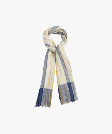 ストライプ コットン ストール "Andra"