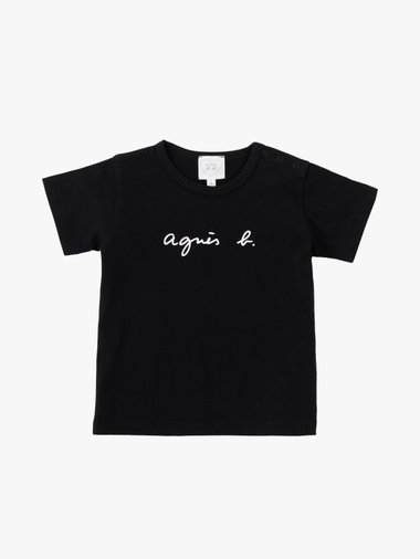 ベビー ロゴ コットン 半袖 Tシャツ