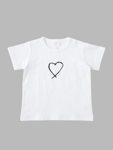 ベビー アイコニック コットン 半袖 Tシャツ "Sarajevo heart"