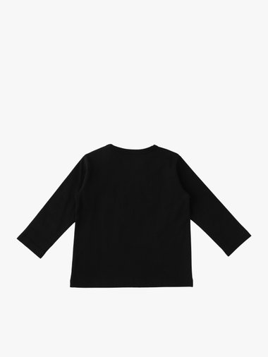 ベビー ロゴ コットン 長袖 Tシャツ